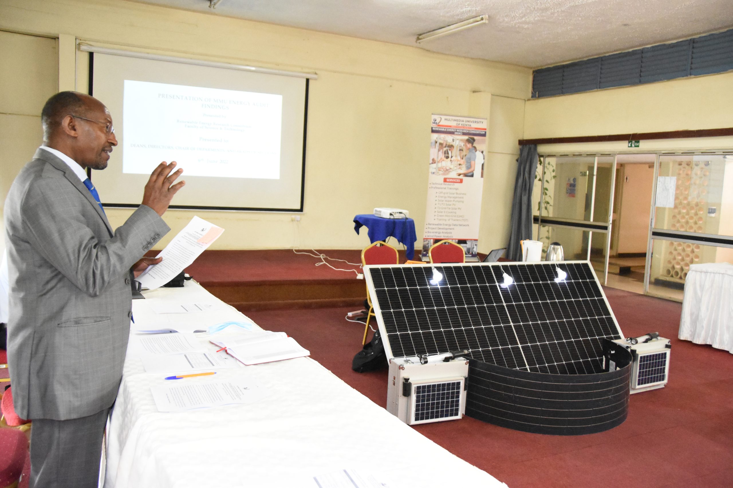 MMU carries out energy management training